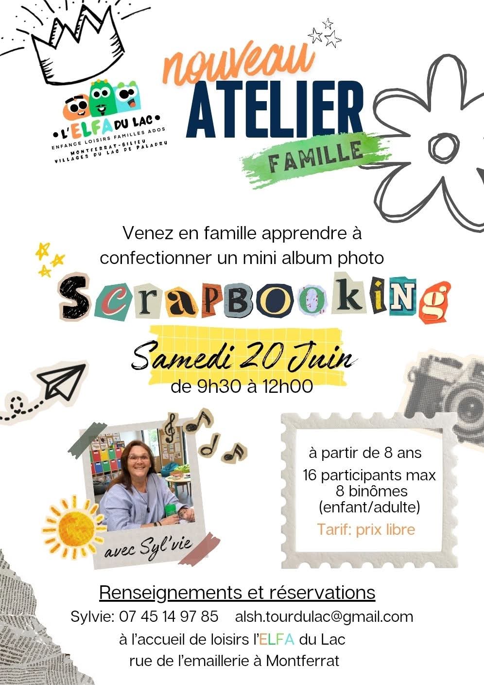 NOUVEAU : Atelier en Famille !